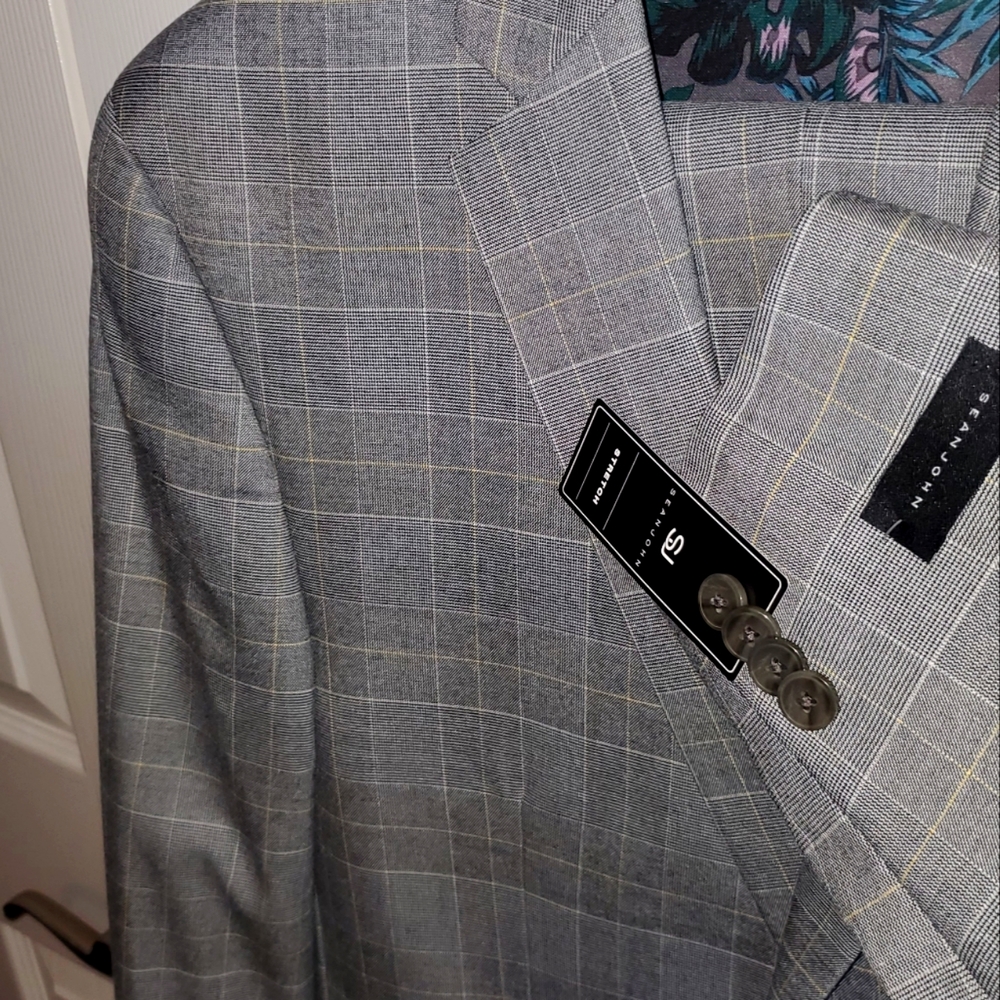 Sean Jean Gray Window Pain Suit